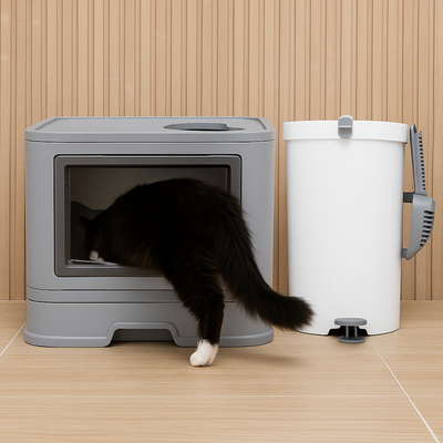 Maison de toilette ZenKat™ + EBOOK