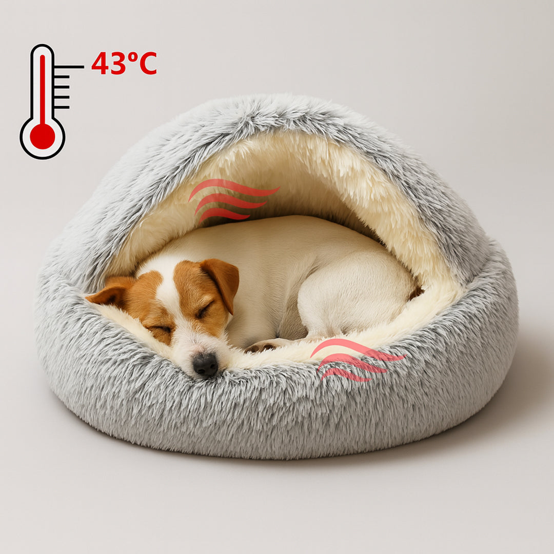 CocoonZen™ – Le Coussin Apaisant 2-en-1 pour Chien