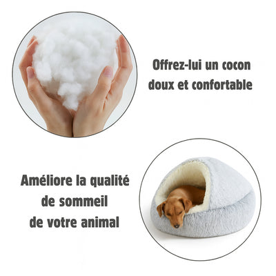 CocoonZen™ – Le Coussin Apaisant 2-en-1 pour Chien