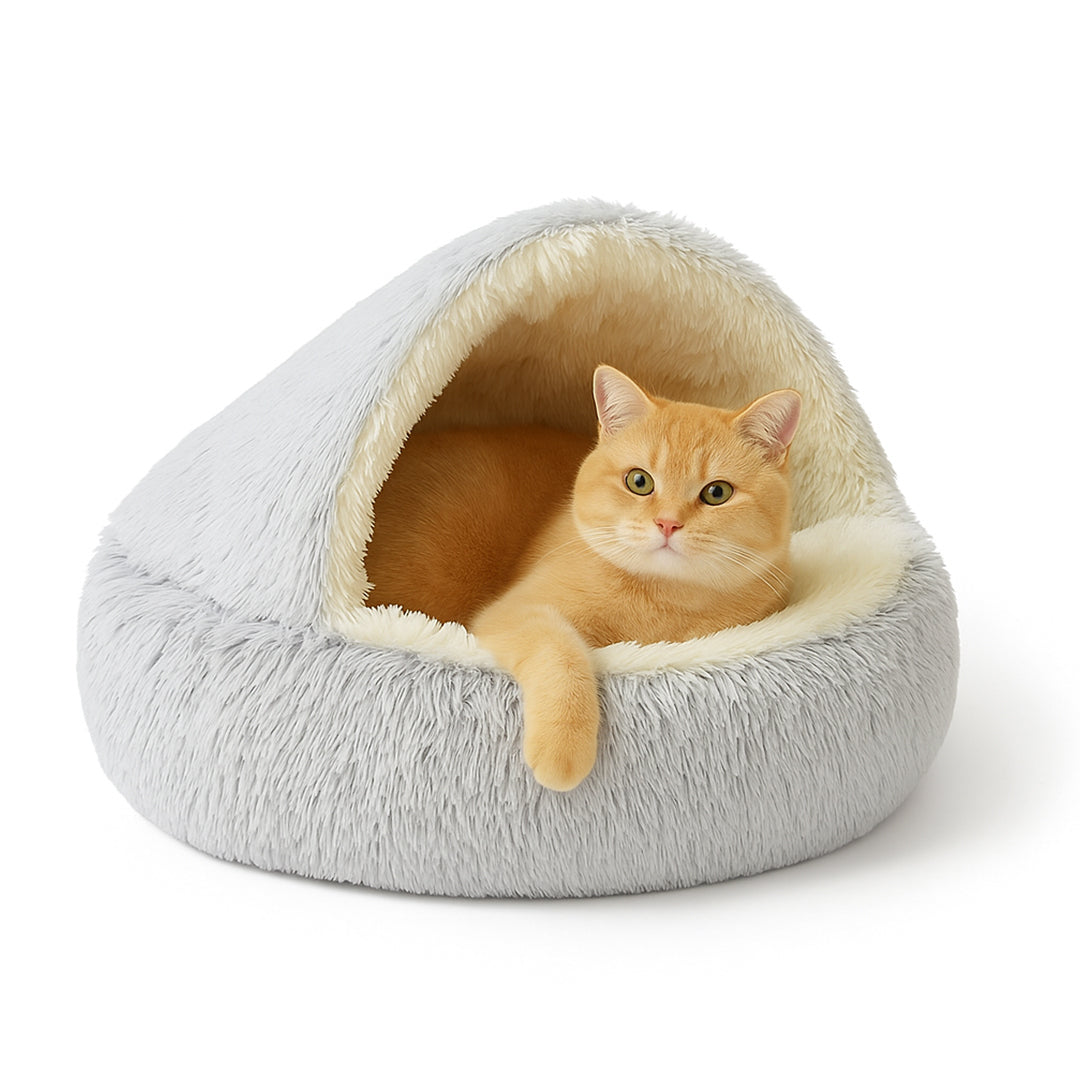 CocoonZen™ – Le Coussin Apaisant 2-en-1 pour Chats