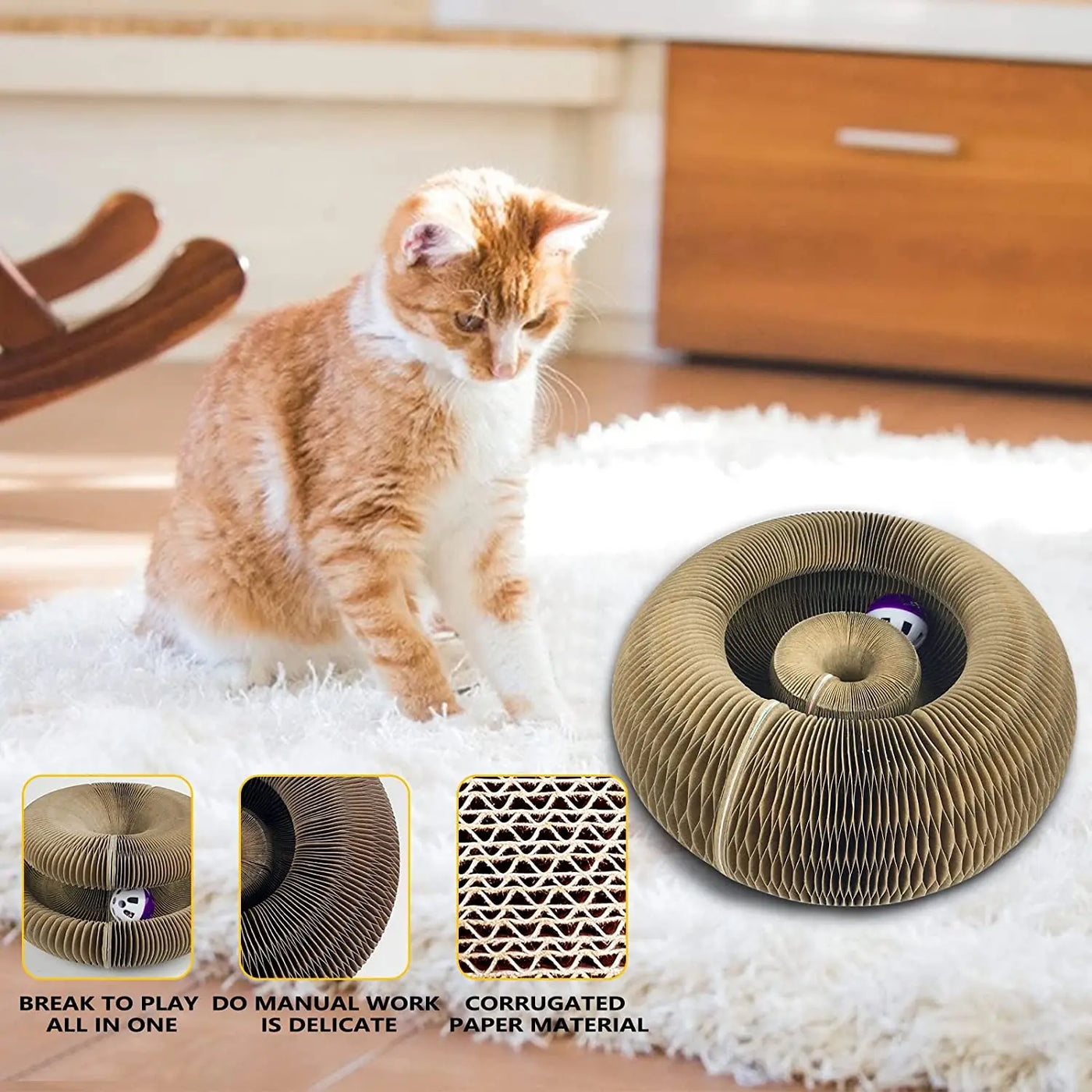 Jeu spiral pour chats