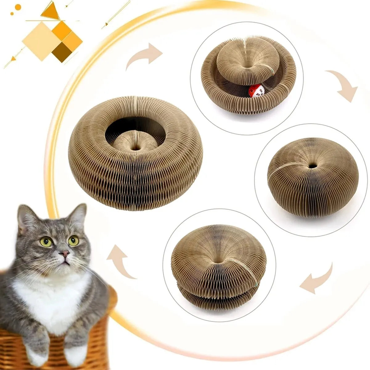 Jeu spiral pour chats