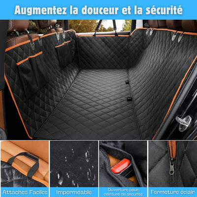 WoofyLounge™ - Housse de siège auto imperméable pour chiens