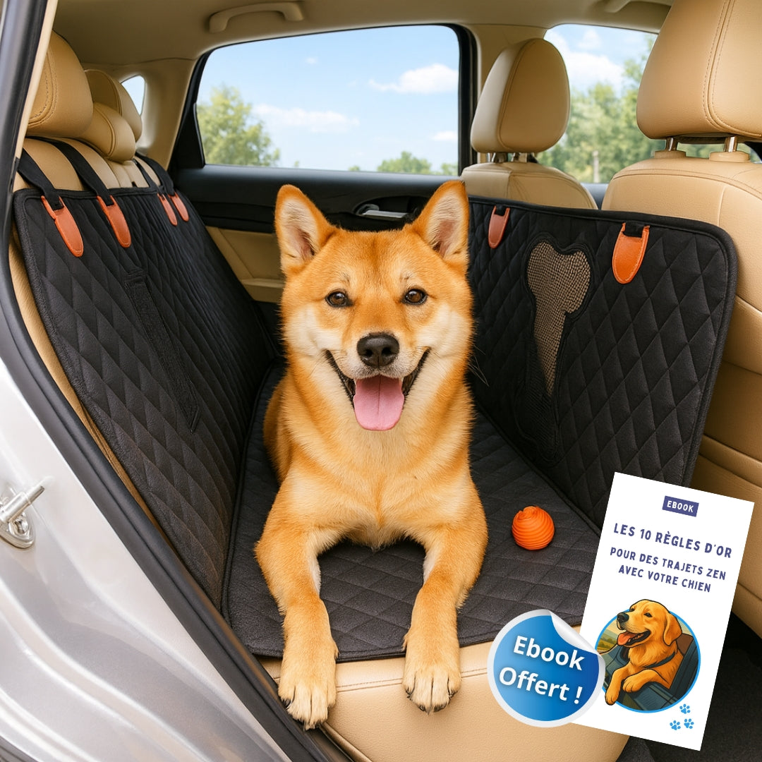 WoofyLounge™ - Housse de siège auto imperméable pour chiens