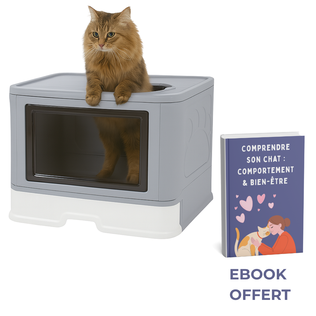 Maison de toilette ZenKat™ + EBOOK